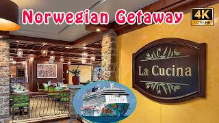 4K La Cucina Italian Restaurant | The Atrium |  Deck 8 Walking Tour