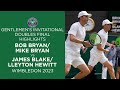 Bryan/Bryan vs Blake/Hewitt: Gentlemen's Invitational Doubles Final Highlights | Wimbledon 2023