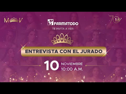 ENTREVISTA CON EL JURADO MISS VENEZUELA 2022