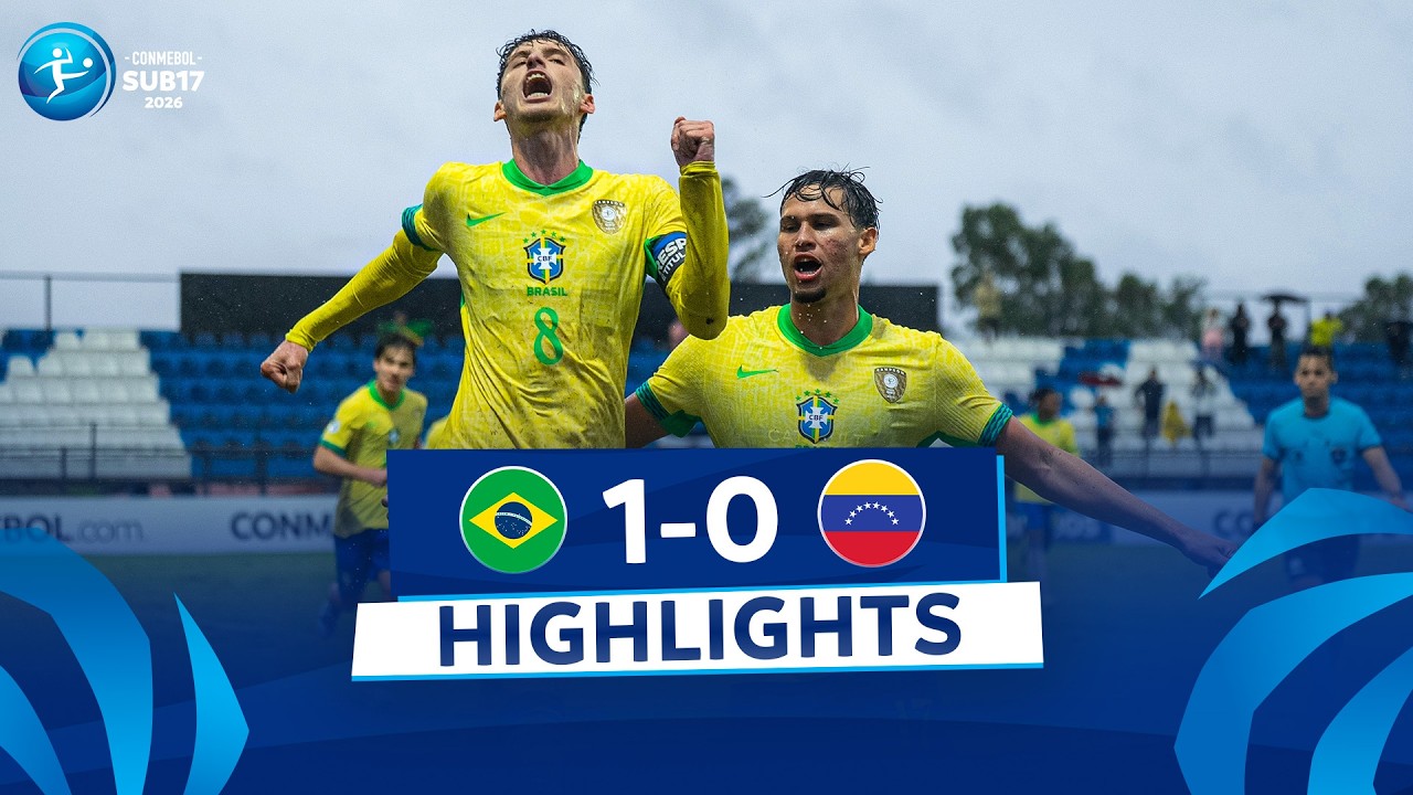 Brazil U17 vs Venezuela U17 Highlights