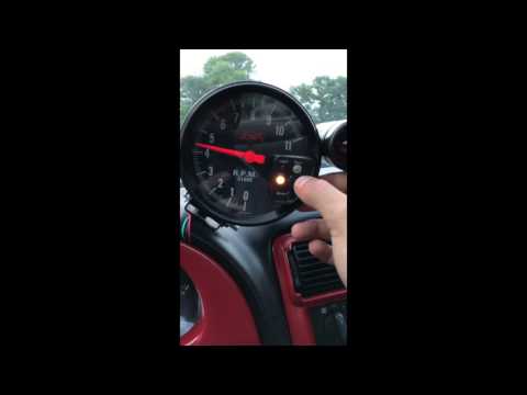 Tachometer Installed In Mustang