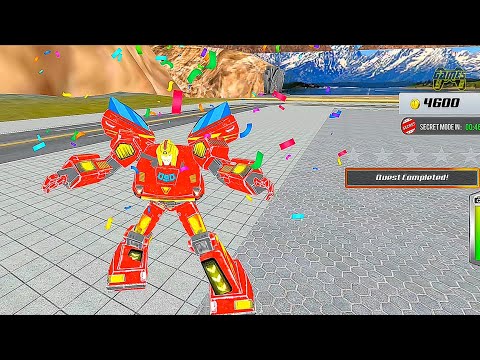 Police Dog Drone Robot Car Safe City Battle Part2 - Android iOS Gameplay