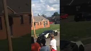 Young Dolph Pulled up &#39;N South Memphis with his Lil Bro “ StillFamous &quot;&amp; Key Glock (Car Collection)