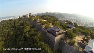 preview picture of video '松山城 空撮 Matsuyama Castle from the sky'