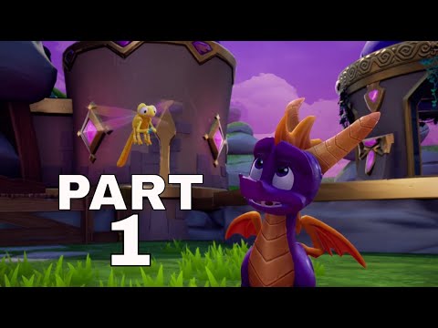SPYRO 2: RIPTO'S RAGE (PS4) Playthrough Part 1 - A NEW ADVENTURE