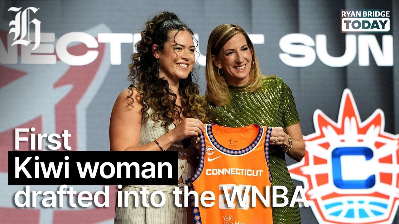 What it's like to be the first Kiwi woman drafted into the WNBA | Ryan Bridge TODAY