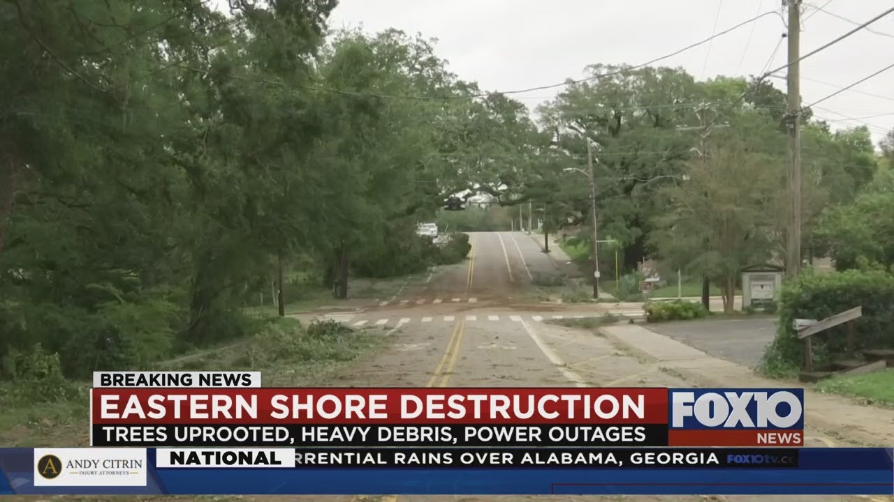 Eastern Shore destruction