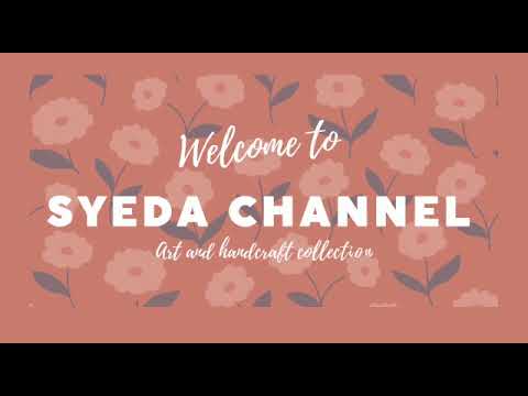 Easy And Simple 4 clover flower | Beautiful craft ideas with paper sheet @syedaartcrafts9103  🌸🍀🌸