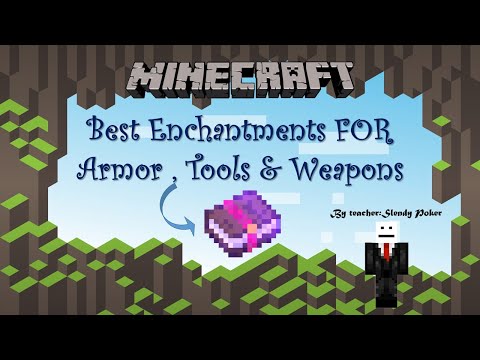 Slendy Troll - Minecraft best enchantments for TOOLS , armor and weapons