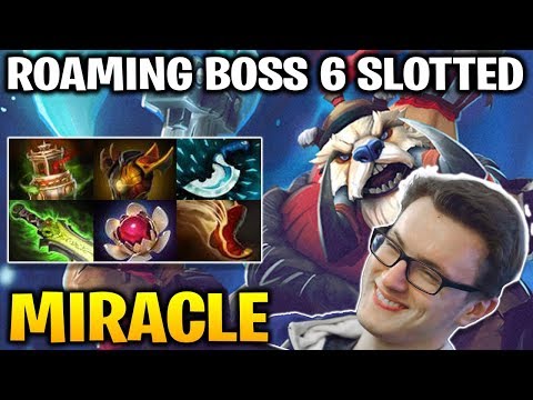 Miracle Dota [Tusk] Roaming Boss with 6 Slotted