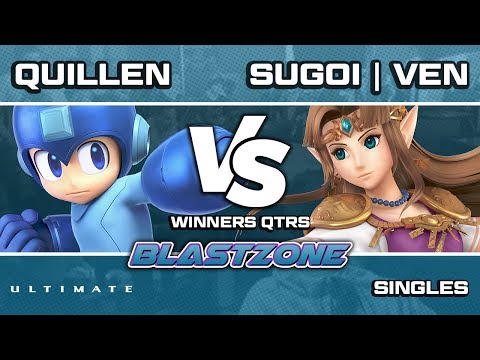 PSG Blastzone: Quillen (Mega man) vs Sugoi | Ven (Zelda) - Winners Qtrs