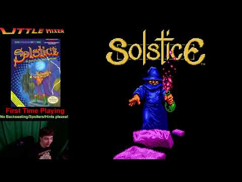 Solstice - First Time Playing - NES