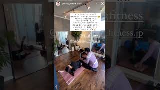 タレント 山根千佳 ジム トレーニング動画 #shorts