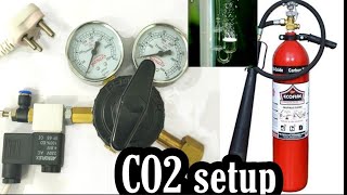 Cheapest pressurized CO2 setup | Fire extinguisher cylinder in aquarium | GIVEAWAY WINNER