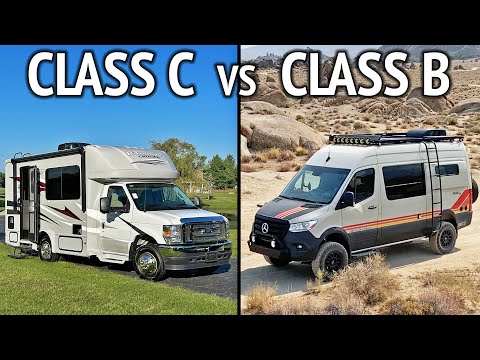 Which is Better: Small Class C RV or Class B Camper Van