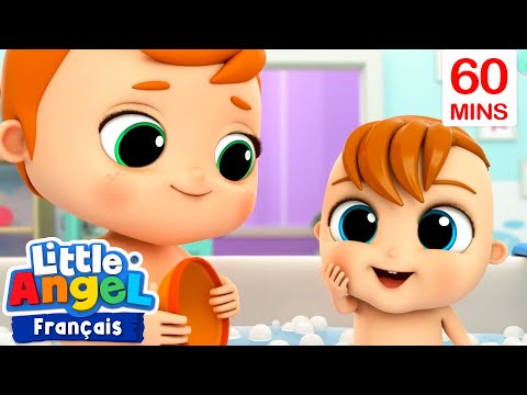 C'est l'heure du bain Bébé Louis | @LittleAngelFrancais ​