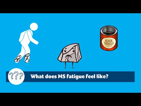 What does  MS fatigue feel like?