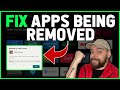 CYBERFLIX AND MORE BEING REMOVED BY GOOGLE ⛔ [HOW TO FIX!!!! ✅]