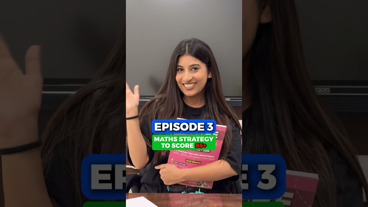 How to Score 95+ in MATHS in CLASS 10🔥3 Game changing Hacks😵 #shorts #class10  #study