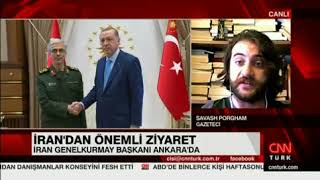 İran Genelkurmay Başkanının Ankara Ziyaretini CnnTürk'e Değerlendirdim