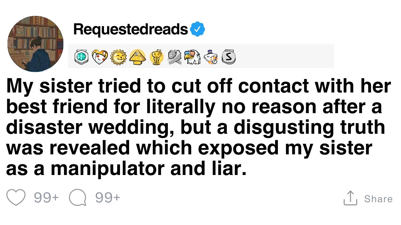 [Full Story] My sister tried assaulting her best friend at her wedding.