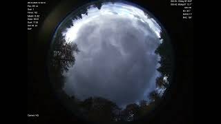 2025-10-28 All sky camera capture from Poiana Rusca Mountains, Romania
