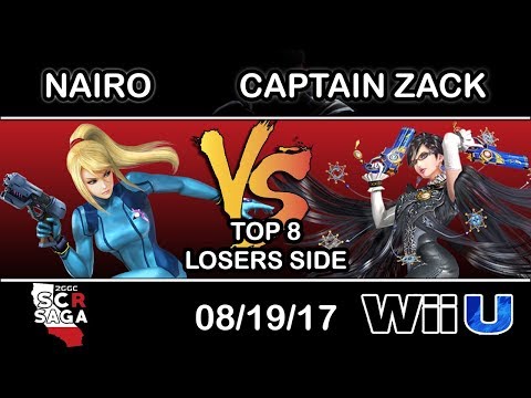 2GGC: SCR Saga - P1 | CaptainZack (Bayonetta) Vs. NRG | Nairo (Zero Suit) - Losers Top 8