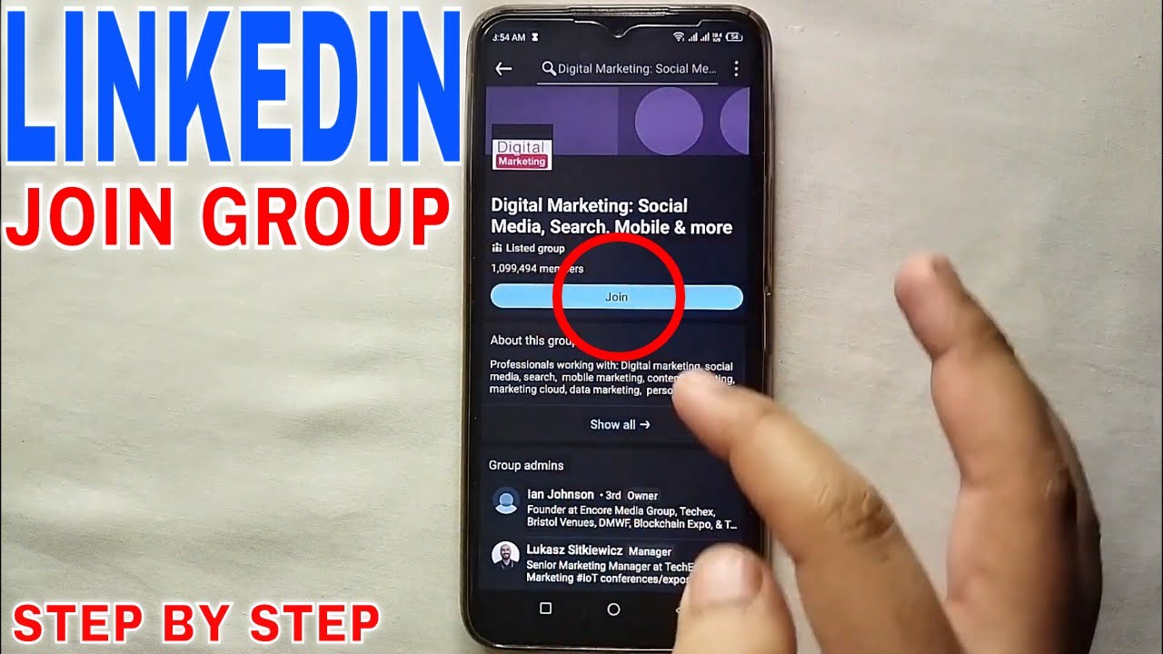 ✅ How To Join A Group On LinkedIn 🔴