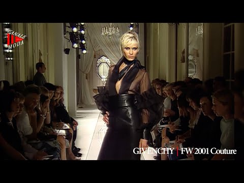 GIVENCHY Fall 2001 Haute Couture Paris - Canale Moda