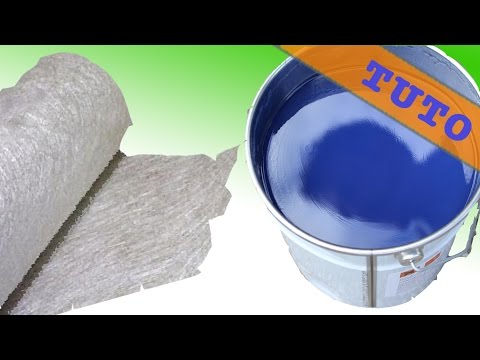 Part of a video titled Utiliser de la Résine Polyester avec de la fibre de verre - #SCULPTURE