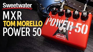 Video thumbnail for MXR Tom Morello Power 50 Overdrive Pedal Demo by Sweetwater