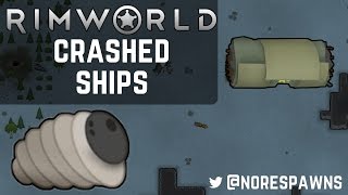 RimWorld Guide - Dealing with Crashed Ships