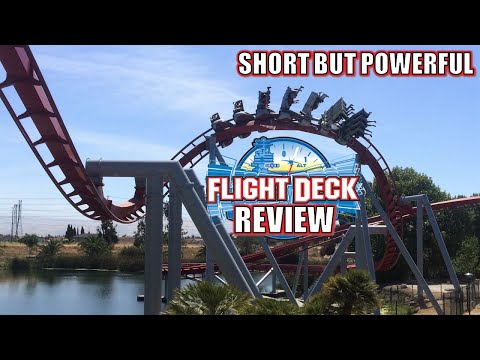 Video review of Flight Deck by Canobie Coaster
