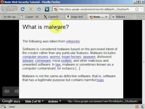 Basic Web Security Tutorial
