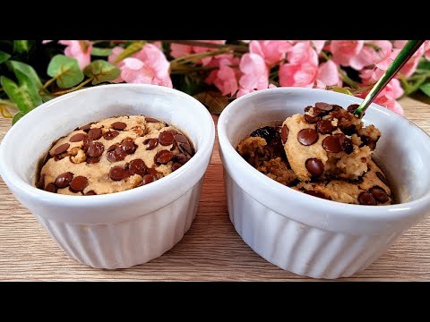 EASY baked oats recipe in 1 minute! Low calorie dessert for breakfast! Without banana!