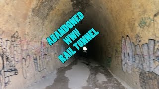 THE MUSHROOM TUNNEL (WWll RAIL TUNNEL)