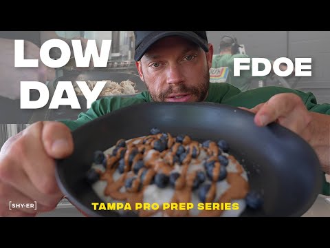 FULL DAY OF EATING | 3 Weeks out | Tampa Pro Prep Series
