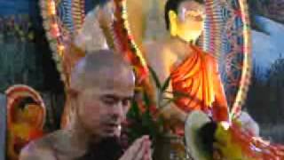 Buddhist Monk & Flying Lotus