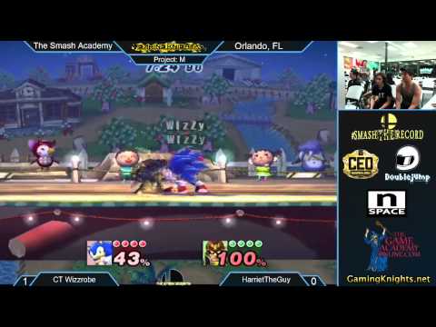The Smash Academy 2 - CT Wizzrobe vs Harriet - Winners Bracket- project m