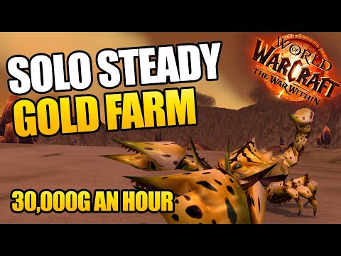 Stabile Solo-Goldfarm mit 30.000 g pro Stunde! | Schwere Skorpidschuppenfarm World of Warcraft