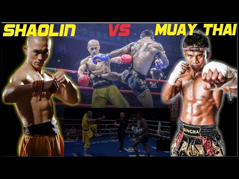 Muay Thai Legend Battles Shaolin Monk in Epic Fight!