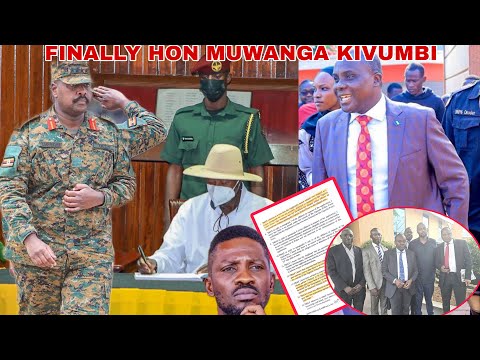 BREAKING!! Finally Hon Muwanga Kivumbi High Court Etudde’Gen Muhoozi Kyabamukoze Bobi Wine Munyivu 