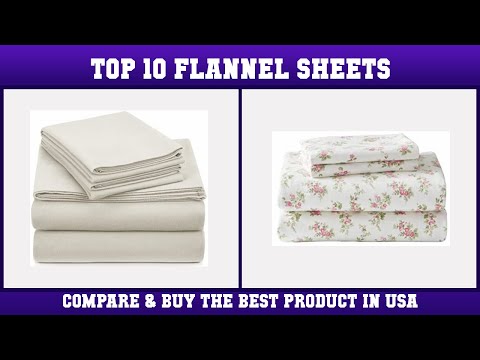 Top 10 Flannel Sheets to buy in USA 2021 | Price & Review