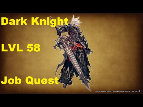 FINAL FANTASY XIV: Heavensward lvl58 Dark Knight Job Quest