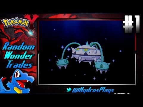 Pokemon X and Y Random Wonder Trades - #1 - FERROTHORN FOR THE WIN!!!