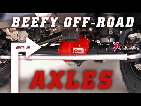Project Roamin’ Gladiator Jeep Build Series, Ep. 2 – Bolting Up Crate Axles with Casey Currie