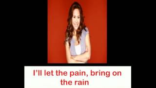 Rachel Alejandro Let The Pain Remain with lyrics