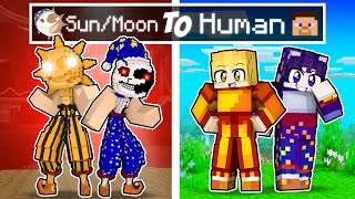 From Sundrop & Moondrop to HUMAN in Minecraft!