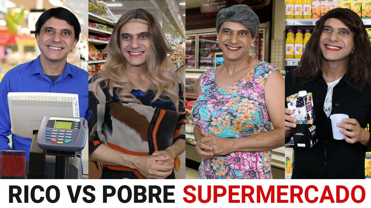 Rico vs Pobre - SUPERMERCADO