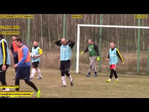 KS Żupawa 4-7 LZS Jadachy (4-5 gol samobójczy) 08.03.2020